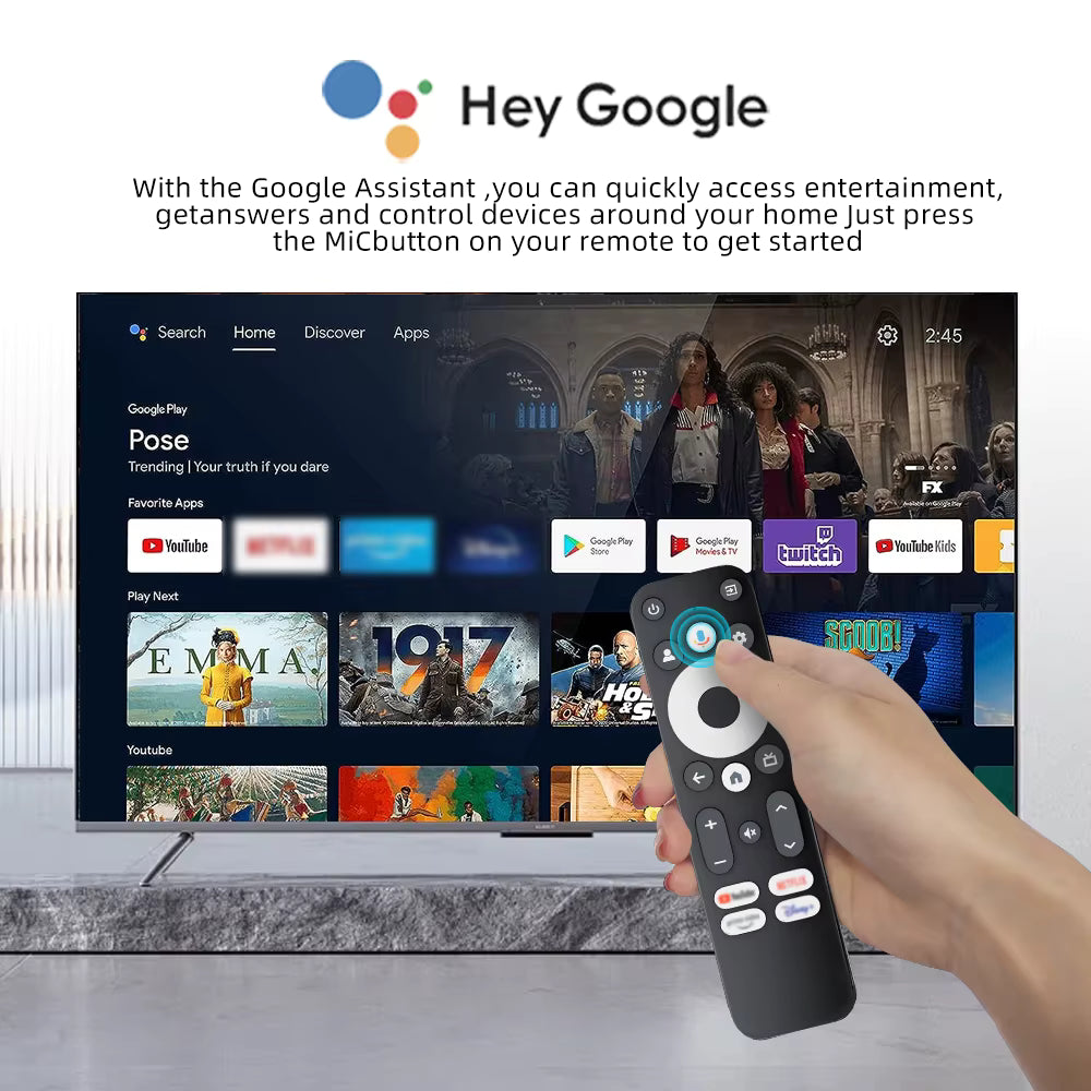 4K Dcolor GD2 Android TV Box Google Certified 2gb RAM 32gb Storage