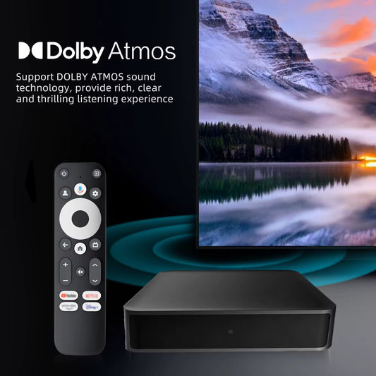 4K Android TV Box Google Certified 2gb RAM 32gb Storage